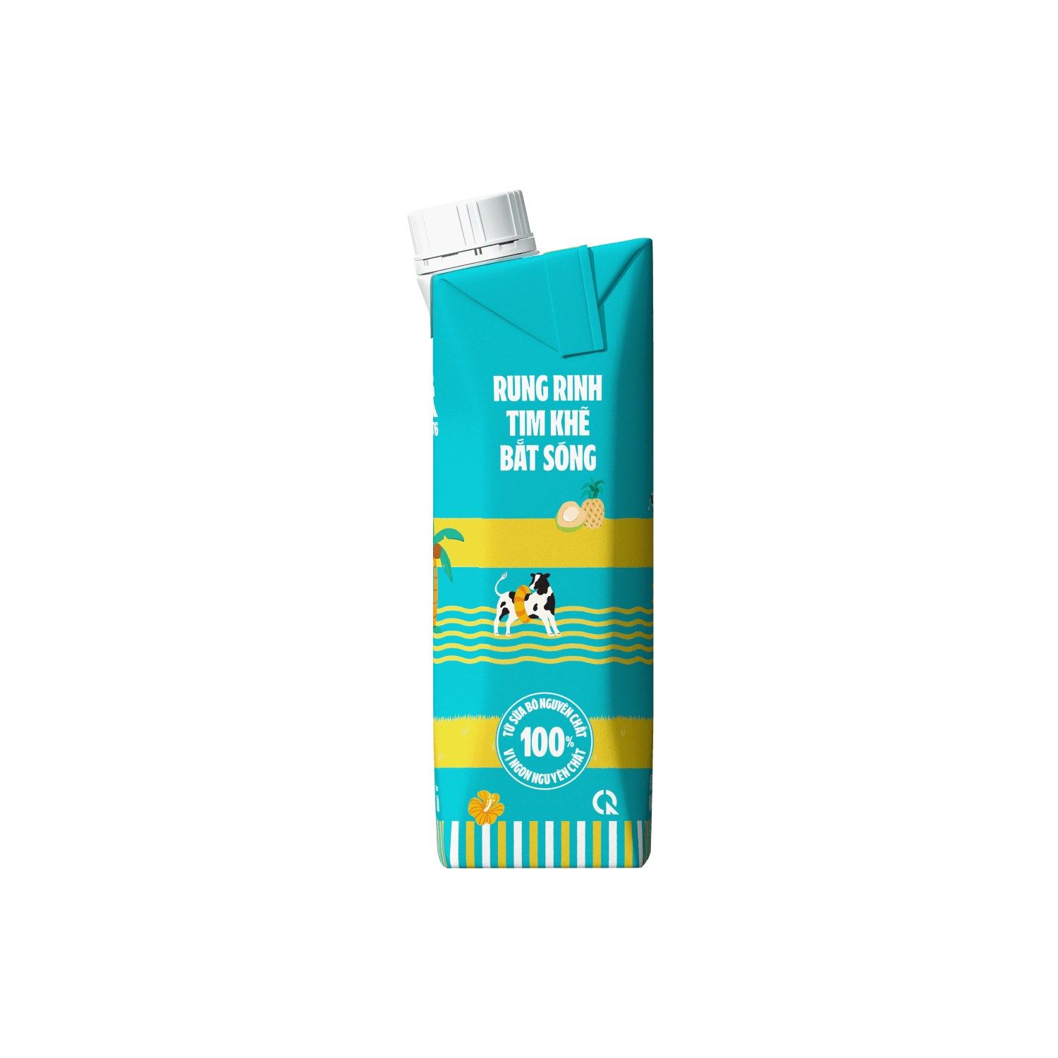 Sữa tươi tiệt trùng 100% Hương Pina Colada 240ml