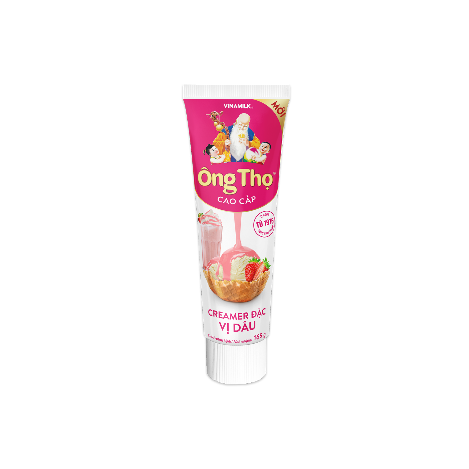 Creamer đặc Ông Thọ Vị Dâu 165g