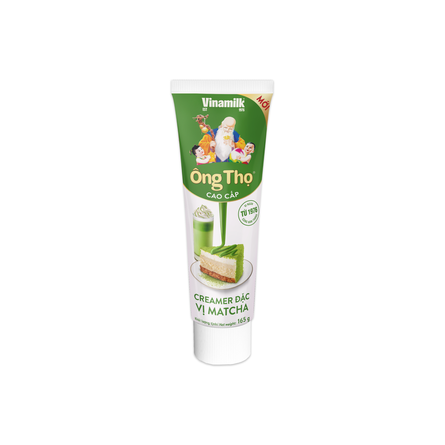 Creamer đặc Ông Thọ Vị Matcha 165g