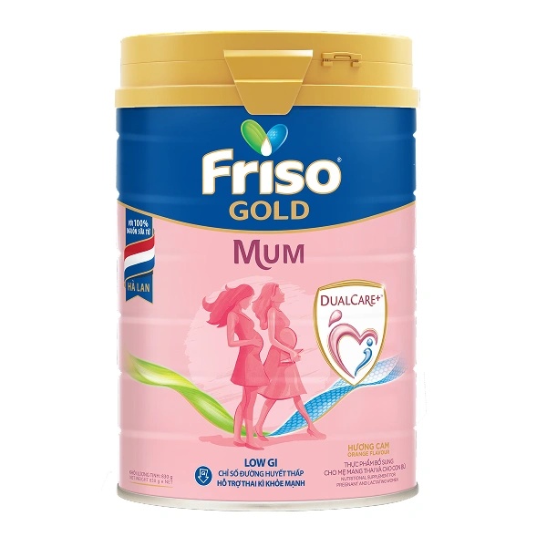 Sữa bầu Friso Gold Mum hương cam 900g/830g - Giao bao bì ngẫu nhiên
