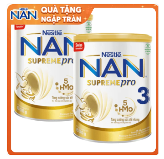 Combo 2 Sữa NAN SUPREME PRO số 3 800g (2-6 tuổi)