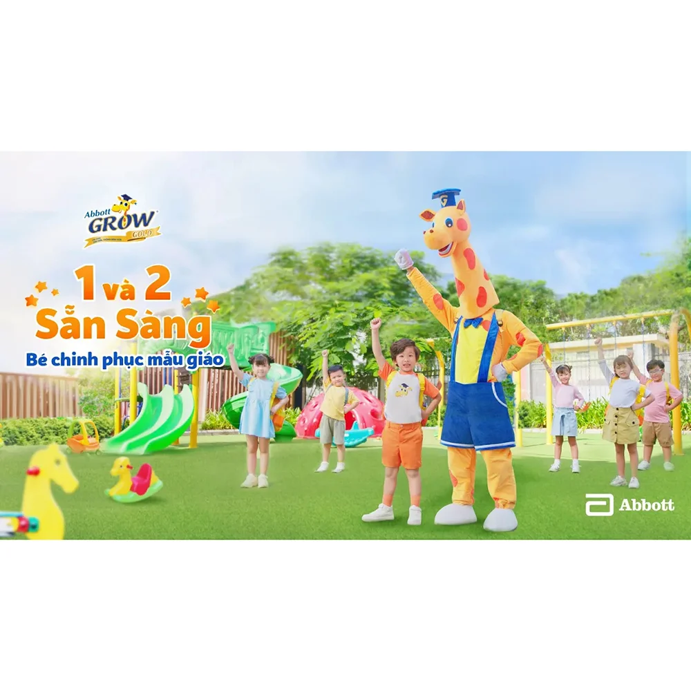 Combo 3 lon Sữa Abbott Grow 3+ 850g (2-6 tuổi)