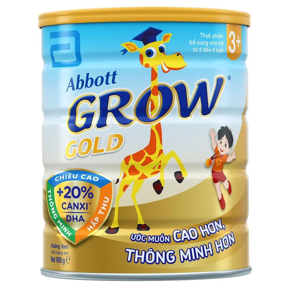 Combo 3 lon Sữa Abbott Grow 3+ 850g (2-6 tuổi)