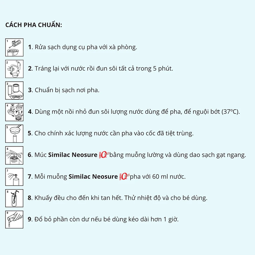 Sữa Similac Neosure 370g (0-6 tháng)