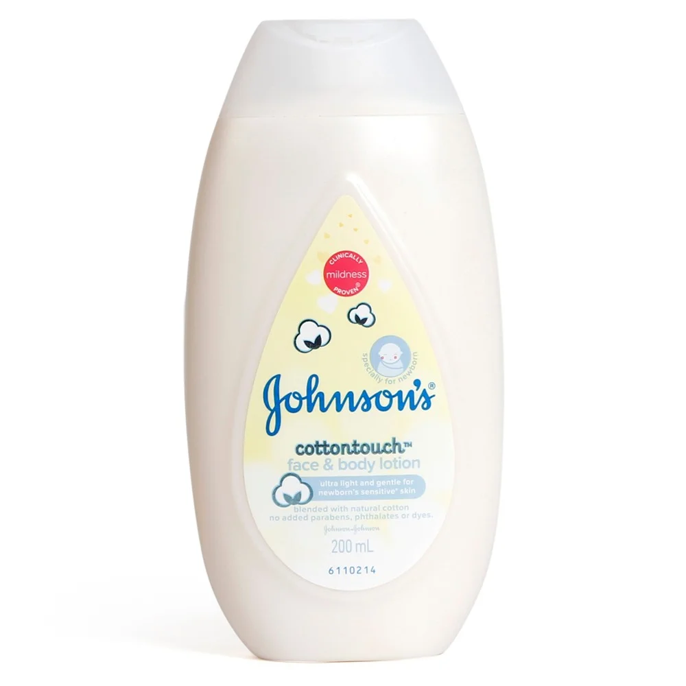 Sữa dưỡng thể dịu nhẹ như bông Johnson's baby cotton touch 200ml