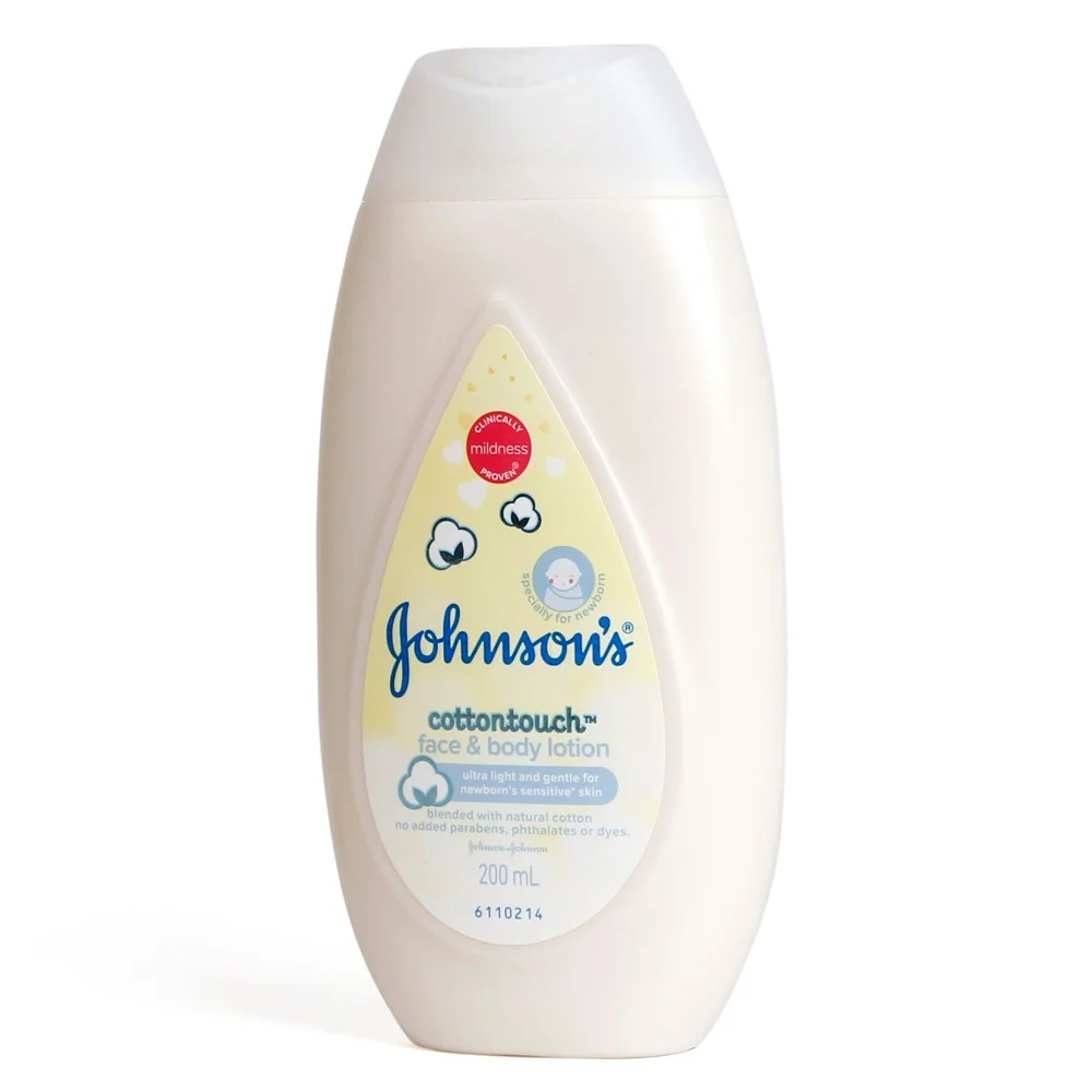 Sữa dưỡng thể dịu nhẹ như bông Johnson's baby cotton touch 200ml
